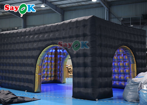 Anúncio Clube Noturno Tenda Cubo Inflavel Tenda de Tecido Oxford Material Forte Tenda de Ar Inflavel