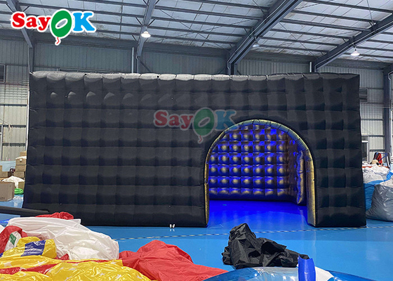 Anúncio Clube Noturno Tenda Cubo Inflavel Tenda de Tecido Oxford Material Forte Tenda de Ar Inflavel
