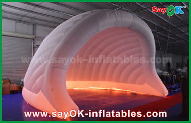 Tenda inflável exterior 210D Oxford LED Tenda de ar inflável Dome Tenda de iglu inflável à prova d'água para festa
