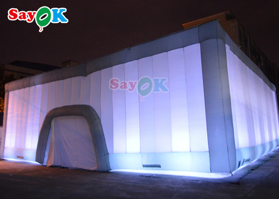 Barraca de cubo inflável 15x15x6m para eventos ao ar livre para eventos ao ar livre boate tendas infláveis
