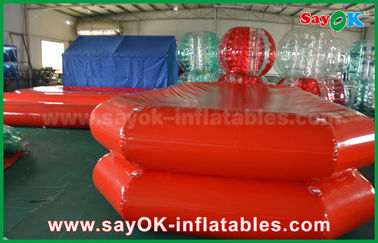 Brinquedos infláveis para crianças PVC vermelho Piscina de água inflável Air tight Piscina para crianças brincando