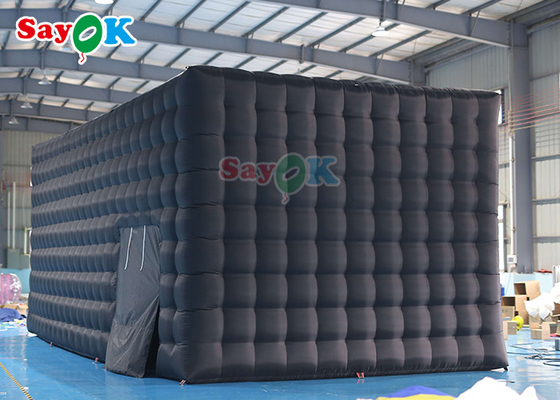 Led Light Cube Inflatable Marquee Tent Com Remote Control Inflatable House Tent