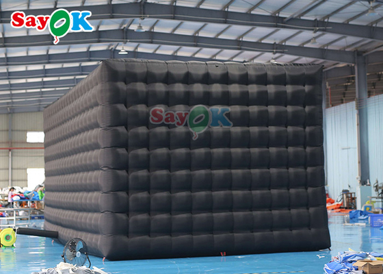 Led Light Cube Inflatable Marquee Tent Com Remote Control Inflatable House Tent