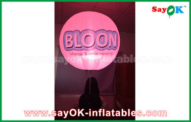 Do tripé inflável da decoração da iluminação de pano de Oxford balão ereto com cópia