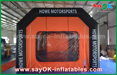 Cabine de pulverizador grande do carro de Inflatables da categoria comercial do PVC de 8 x de 4m para impermeável