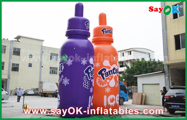 Garrafa inflável gigante da bebida do alimentador do bebê dos produtos infláveis feitos sob encomenda da propaganda
