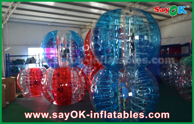 Futebol abundante exterior inflável gigante do futebol da bolha da bola do PVC TPU dos jogos 1.5m /1.8m inflável para jogos exteriores