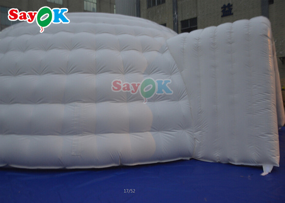 Tenda de cúpula inflável hermética para exibição de evento de festa