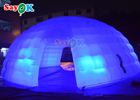 Barraca de domo inflável 10m tenda de festa de casamento inflável