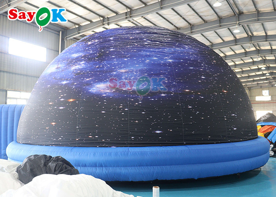 Tenda de planetário de projeção inflável de 26,2 pés Oxford material de tecido