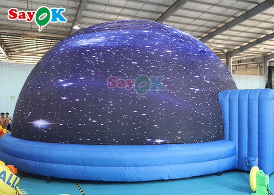 Tenda de planetário de projeção inflável de 26,2 pés Oxford material de tecido