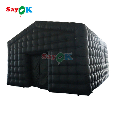 Iluminação de discoteca LED portátil Tenda de clube noturno móvel Inflável Cubo Tenda de festa inflável Clube noturno para alugar