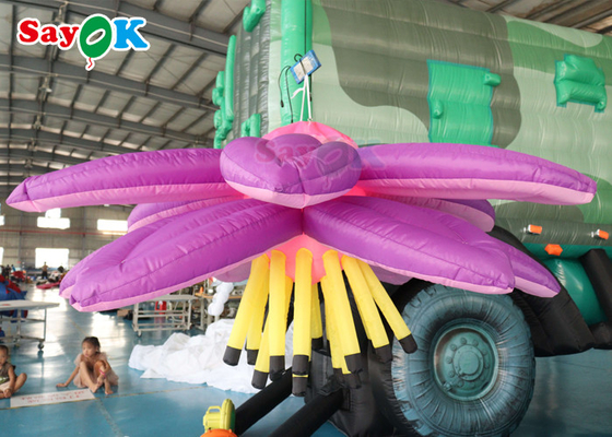 Diversão inflável flor decoração balão publicidade ao ar livre modelo inflável