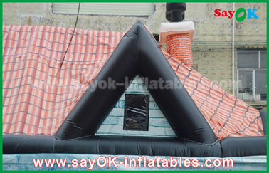 Da barraca inflável do ar do PVC do gigante 0.55mm da barraca do ar de Outwell cabana rústica de madeira inflável da barraca da casa impermeável