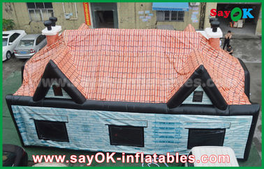 Da barraca inflável do ar do PVC do gigante 0.55mm da barraca do ar de Outwell cabana rústica de madeira inflável da barraca da casa impermeável