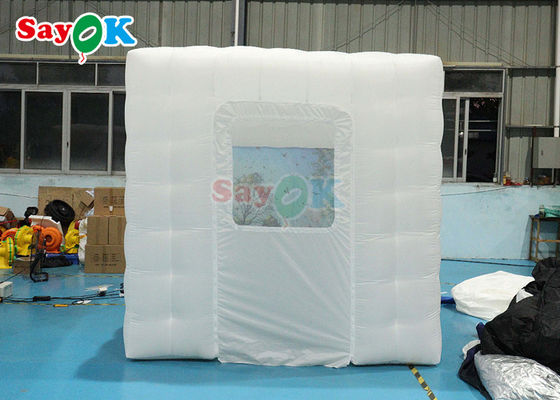 Led Light Inflatable Marquee Tent Crianças Inflatable Cube Party Nightclub Tent Small Tent
