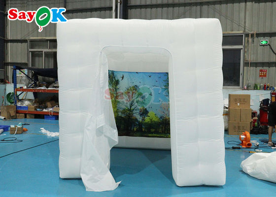 Led Light Inflatable Marquee Tent Crianças Inflatable Cube Party Nightclub Tent Small Tent