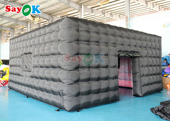 Tenda de festa móvel 6x6x3mH Tenda de ar inflável