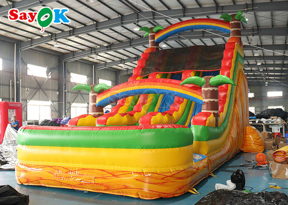 Salto inflável salto PVC lonas de água infláveis escorregas comerciais crianças piscina escorregador de água