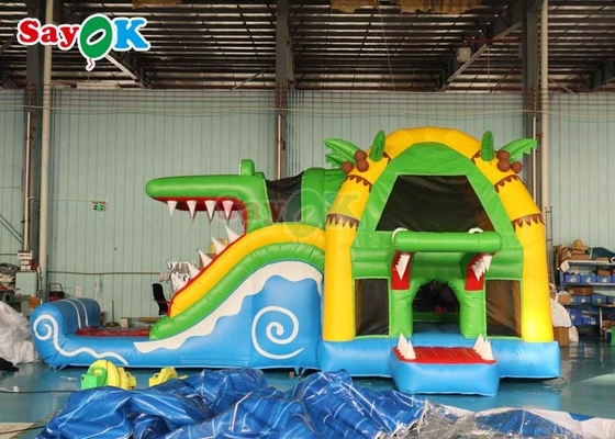 Slide e deslizamento inflável Casa de salto inflável Crianças saltando Castelo de salto Slide combinado