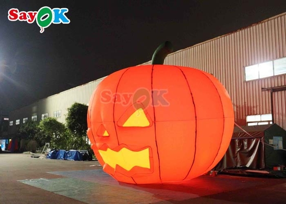 16.4FT Gigante Halloween Outdoor Decorações de abóbora infláveis Impressão digital