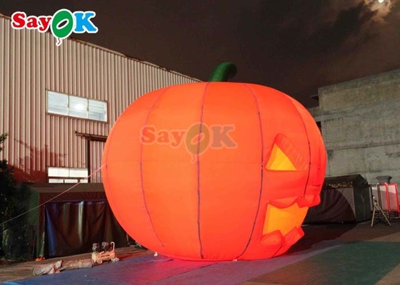 16.4FT Gigante Halloween Outdoor Decorações de abóbora infláveis Impressão digital