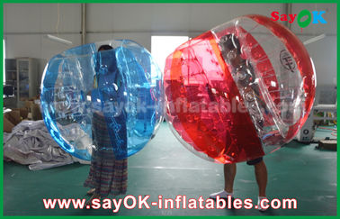 Os jogos infláveis dos esportes infláveis do PVC/TPU do tamanho da rainha dos jogos do jardim borbulham futebol da bola