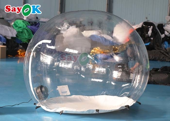 2 Meter inflável barraca de bolhas Casa Dome Exterior Sala de exposição clara