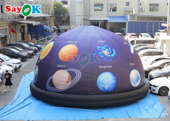 Tenda de Planetário Inflável Portátil 360 Projeção Móvel Tenda de Eventos Planetário Dome