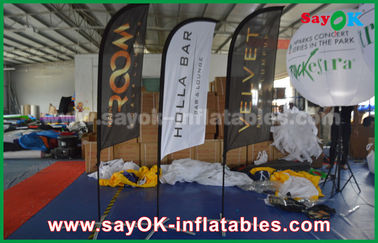 Barraca inflável portátil da dobradura da bandeira da faca de ar da barraca exterior do partido para a promoção/propaganda