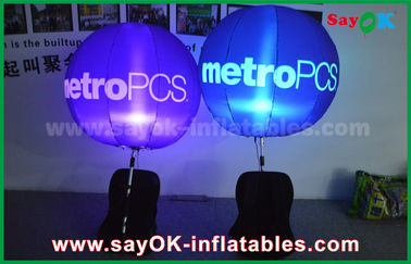 Negócio claro inflável conduzido variável do arrendamento da decoração do balão da trouxa das luzes