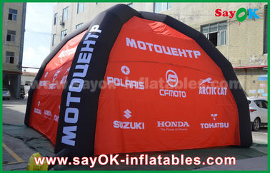 A barraca de acampamento do ar personalizou imprimir a decoração do partido da exposição de Logo Inflatable Air Tent For