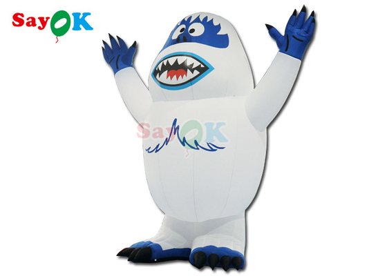 Iluminação de férias inflável Monstro de Neve Homem de Neve Monstro de Airblown Toy Para decoração ao ar livre