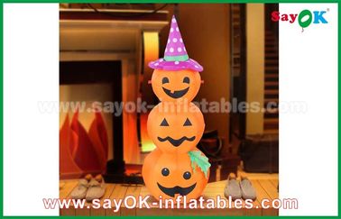 Decorações infláveis do feriado, personagens de banda desenhada infláveis da abóbora para Dia das Bruxas