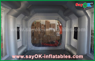Barraca inflável móvel do ar da barraca inflável do carro/cabine de pulverizador inflável com o filtro para a tampa do carro