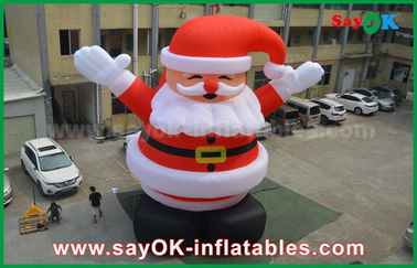 Papai Noel inflável exterior bonito grande para a decoração do Natal