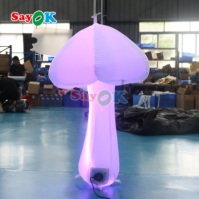 3.2ft Publicidade decoração inflável realista cogumelos infláveis / cogumelo leve inflável