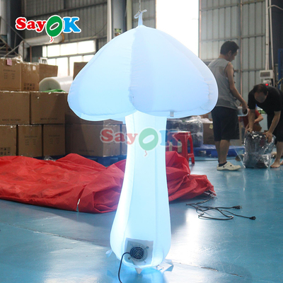 3.2FT Fungos Infláveis Luz de Natal Decoração de Fungos Infláveis