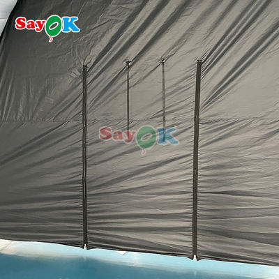 Venda a retalho Tenda de palco de forma de concha inflável Dupla costura