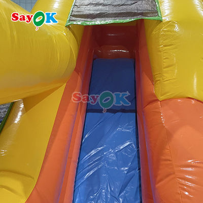 Jogos infláveis de castelo para crianças Jogos infláveis de casa Jump Bouncing And Slide com seleção de moinho de vento