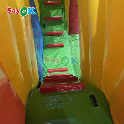 Jogos infláveis de castelo para crianças Jogos infláveis de casa Jump Bouncing And Slide com seleção de moinho de vento