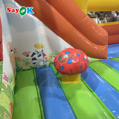 Commercial Slide Slide Combo Inflável Moonwalk Salto Castelo Casa de Salto Para Crianças Adultos