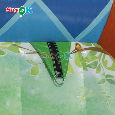 Jogos infláveis de castelo para crianças Jogos infláveis de casa Jump Bouncing And Slide com seleção de moinho de vento