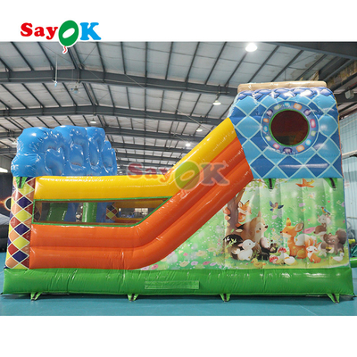 Commercial Slide Slide Combo Inflável Moonwalk Salto Castelo Casa de Salto Para Crianças Adultos