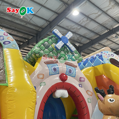 Saco de armazenamento de acessórios personalizados para deslizamento de casa de salto inflável