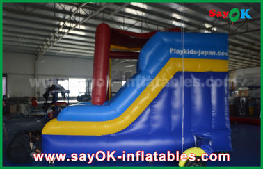 Deslizamento de castelo inflável PVC exterior deslizamento de segurança inflável / casa de saltos infláveis para crianças