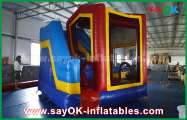 Deslizamento de castelo inflável PVC exterior deslizamento de segurança inflável / casa de saltos infláveis para crianças