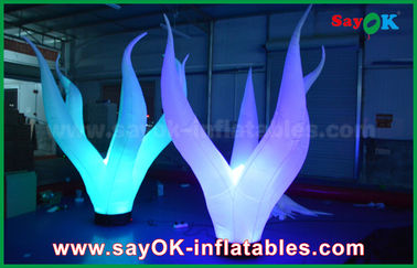 decoração inflável da iluminação de pano 190T de nylon forte &amp; Vento-resistente