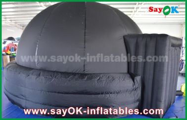 Barraca inflável da abóbada de encerado do PVC de 360 graus com ventilador de ar/esteira do assoalho