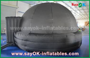 Barraca inflável da abóbada de encerado do PVC de 360 graus com ventilador de ar/esteira do assoalho